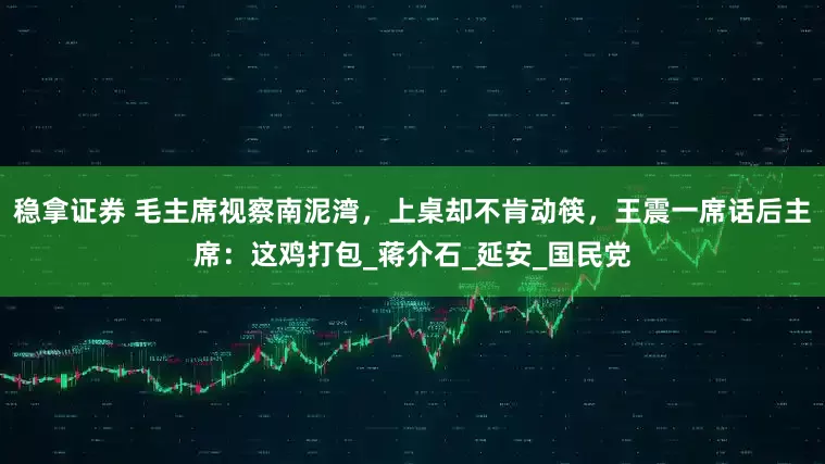稳拿证券 毛主席视察南泥湾，上桌却不肯动筷，王震一席话后主席：这鸡打包_蒋介石_延安_国民党